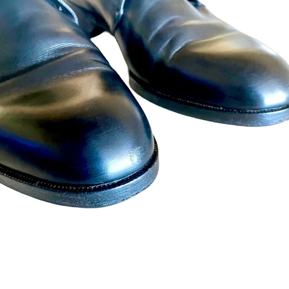 Loewe Black Leather Monk Strap Dress Shoes EU 44 US 11 main image 8